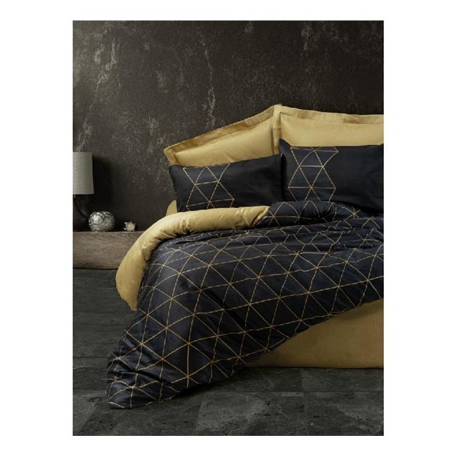 DARK VETA GOLD NEVRESİM TAKIMI ÇİFT KİŞİLİK