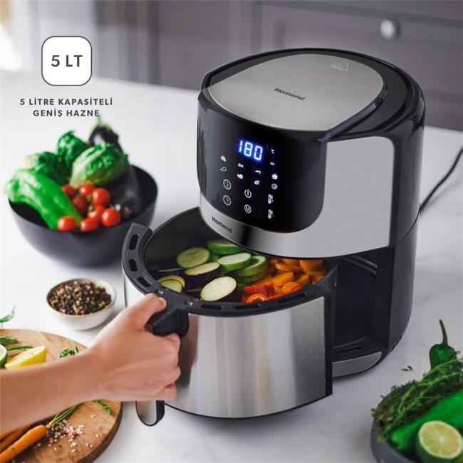 2502H AIRFRYDAY AIRFRYER INOX 5LT