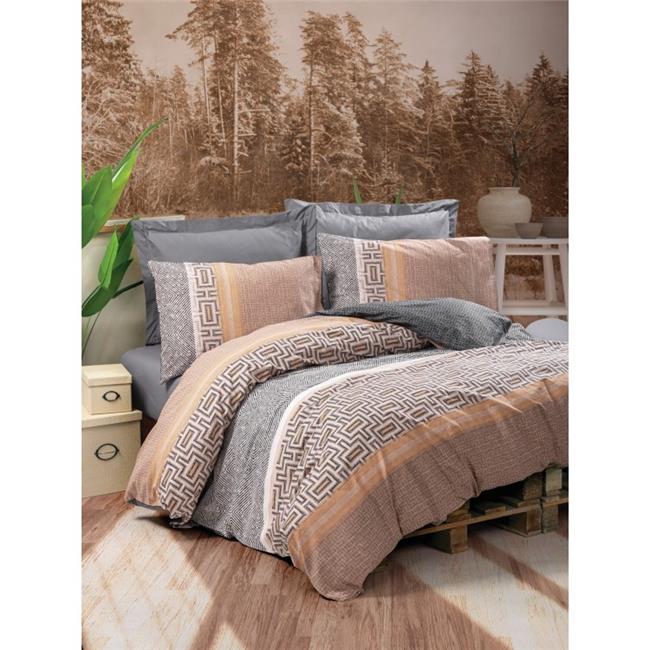 TOPRAK VERTU ANTRASİT NEVRESİM TAKIMI ÇİFT KİŞİLİK