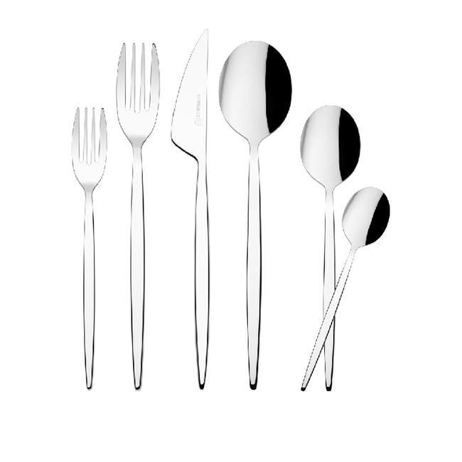 A2065 MİLENA ÇATAL KAŞIK BIÇAK SETİ 72 PARÇA